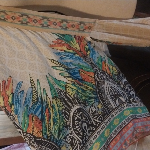 Flying Tomato Bohemian Floral Print Kimono Size S/M - Picture 3 of 8